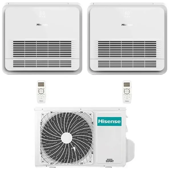 Klimageräte Hisense Trio Split 9+9+9 Console 3AMW52U4RJC