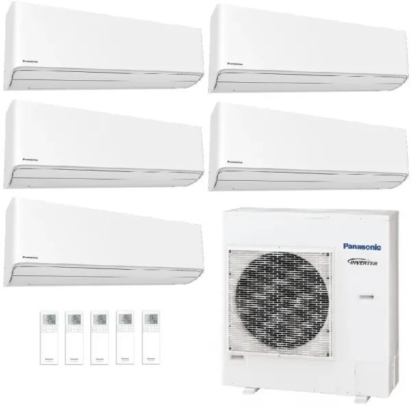 Klimaanlagen Panasonic Penta Split 7+7+7+7+7 Z Etherea CU-5Z90TBE