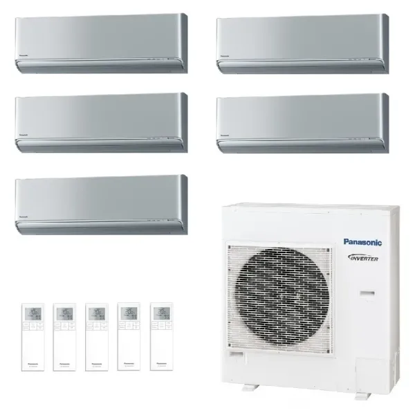 Klimaanlagen Panasonic Penta Split 7+7+7+7+7 XZ Etherea CU-5Z90TBE