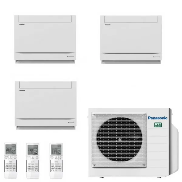 Klimaanlagen Panasonic Trio Split 9+9+9 Btu Console CU-3Z52TBE