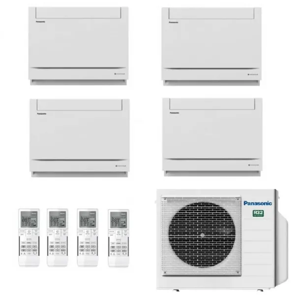 Klimaanlagen Panasonic Quadri Split 9+9+9+9 Console CU-4Z68TBE