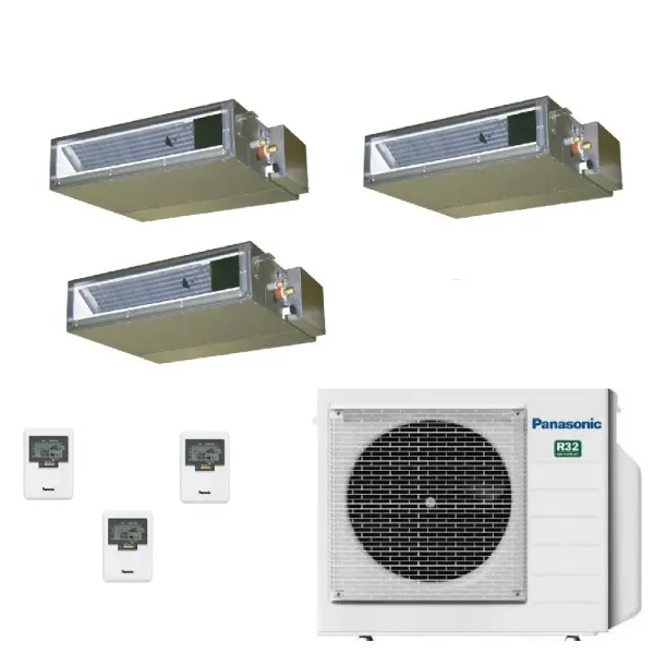 Klimaanlagen Panasonic Trio Split 9+9+9 Btu Ducted CU-3Z52TBE