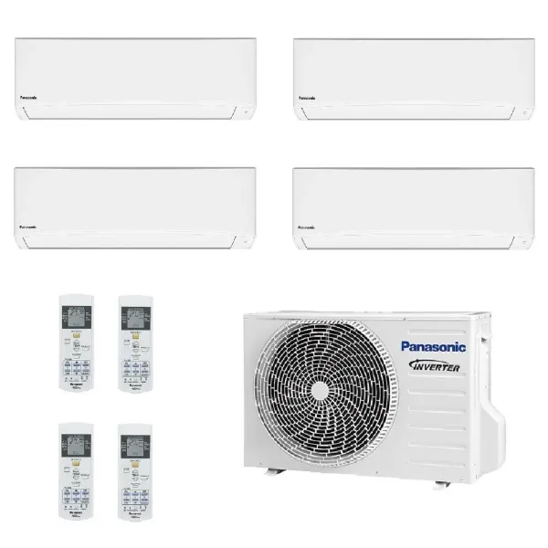 Klimaanlagen Panasonic Quadri 5+5+5+9 TZ Kompakt CU-4Z68TBE