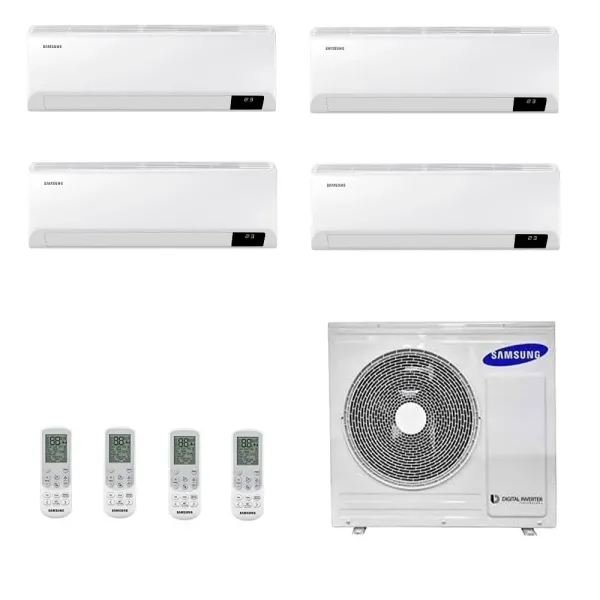 Samsung Quadri Split Serie Cebu Wi-Fi AJ080TXJ4KG/EU 7+7+7+7 Btu