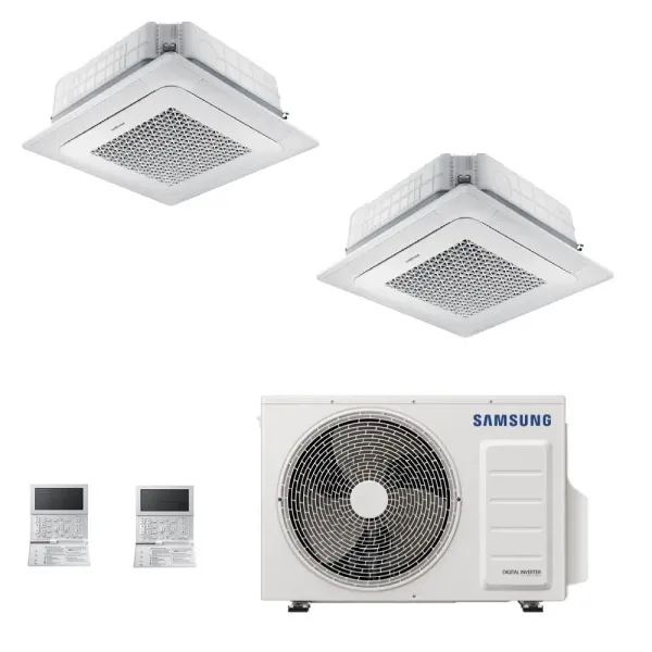 Samsung Duo Split 4 Luftauslässe Mini WindFree AJ050TXJ2KG/EU 7+12 Btu