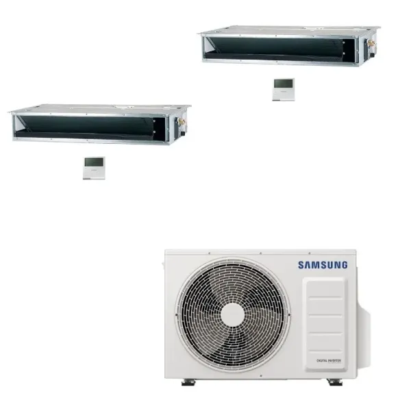 Samsung Duo Split Geringe/Mittlere Prävalenz AJ050TXJ2KG/EU 9+9 Btu