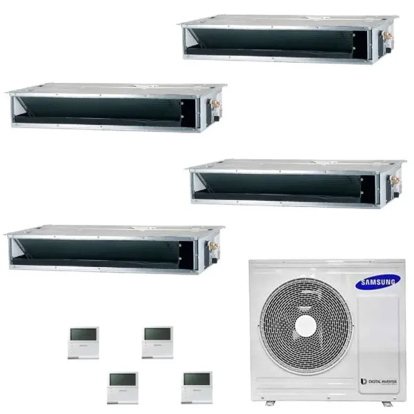 Samsung Quadri Geringe/Mittlere Prävalenz AJ080TXJ4KG 9+9+9+9