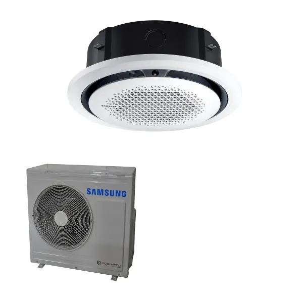 Gewerbeklimaanlagen Samsung Kassette 360 24000 Btu Weiß 220v Circ R-32