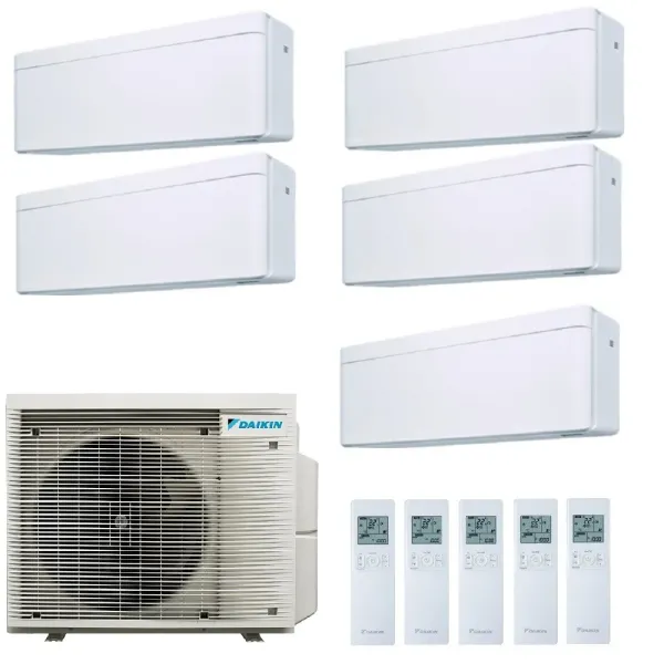 Klimaanlagen Daikin Penta 7+7+7+9+9 Stylish Weiß 5MXM90A9