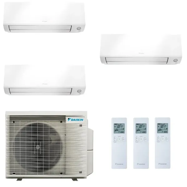 Klimaanlagen Daikin Trio Split 7+7+7 Perfera Weiß 3MXM40A9