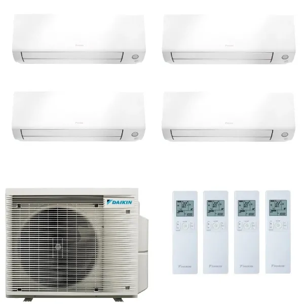 Daikin Quadri Split 5+5+7+7 Perfera All Seasons 4MXM68A9