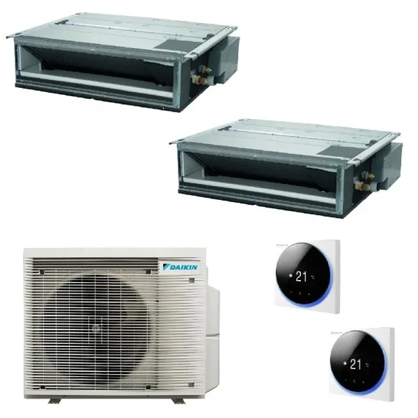 Klimaanlagen Daikin Duo Split 9+9 FDXM-F9 2MXM40A9 BRC1H52-W-K-S