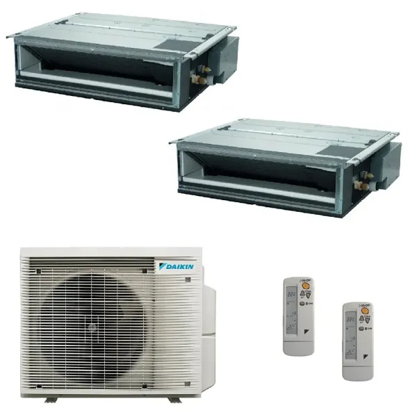 Klimaanlagen Daikin Duo Split 9+9 FDXM-F9 2MXM40A9 BRC4C65