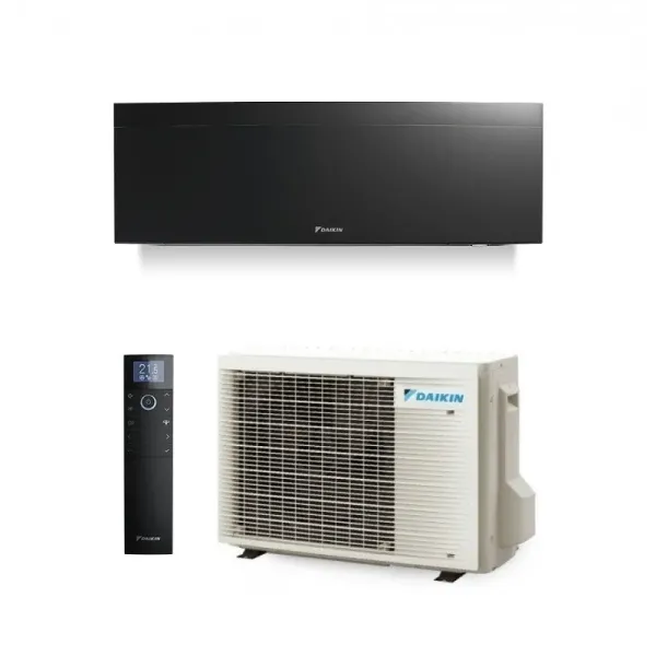 Klimaanlagen Daikin Mono Split FTXJ20AB RXJ20A Emura 3 Schwarz