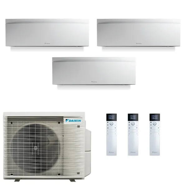 Klimaanlagen Daikin Trio Split 7+7+7 Emura Weiß 3MXM40A9