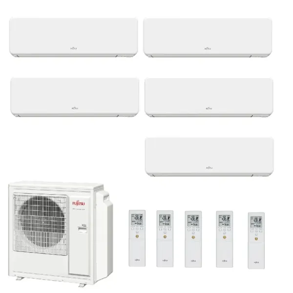 Klimaanlage Fujitsu Penta Split 7+7+7+7+7 KG AOYG36KBTA5