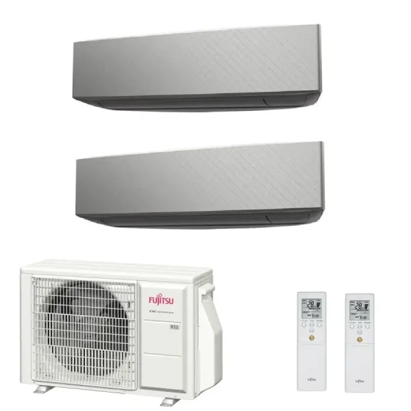 Klimaanlage Fujitsu Duo Split 7+7 KE-B AOYG14KBTA2 Wand WiFi