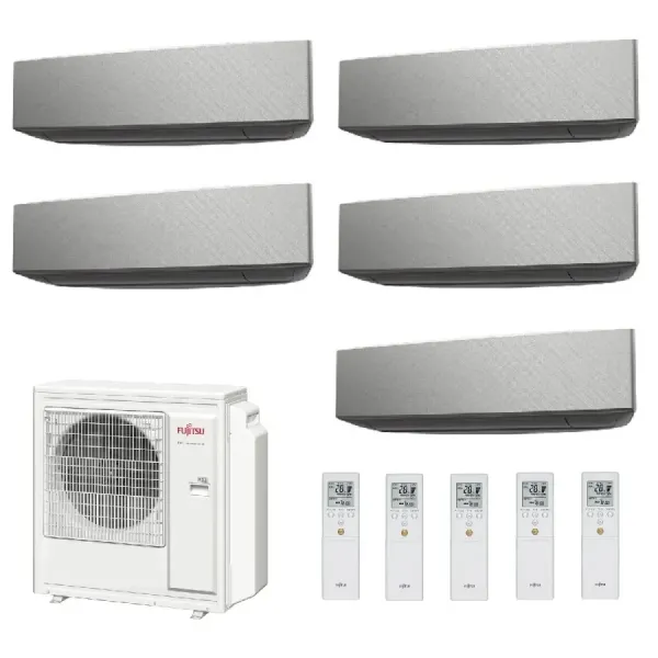 Klimaanlage Fujitsu Penta Split 7+7+7+7+7 KE-B AOYG36KBTA5