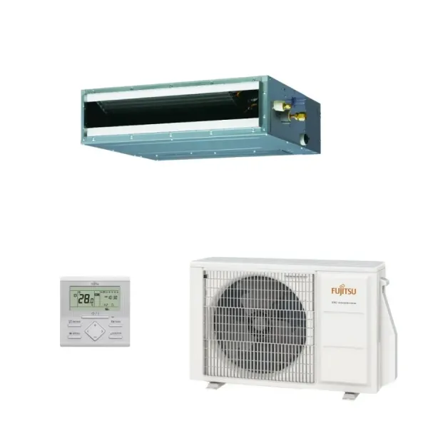 Klimaanlage Fujitsu 12000 Btu Kanaleinbaugeräte ECO KL Kompakt 220v