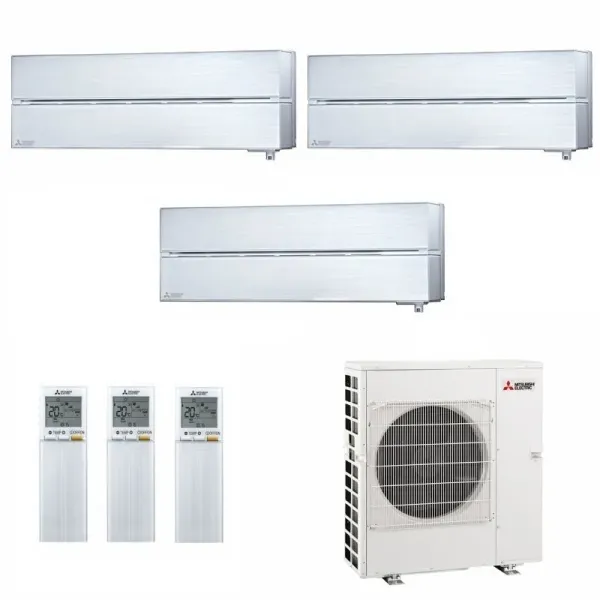 Mitsubishi Trio Split 9+9+9 Btu Weiß Strahlend MXZ-3F68VF4