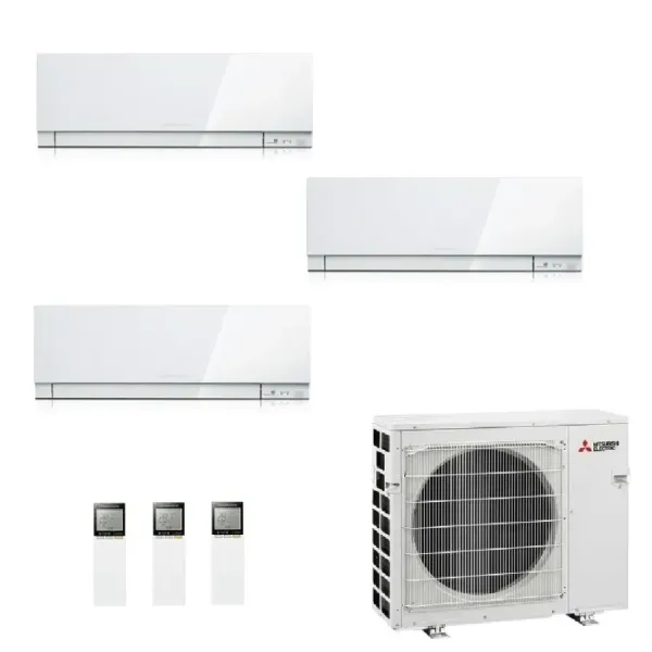 Klimaanlagen Mitsubishi Trio Split 5+5+5 Weiß MXZ-3F54VF4